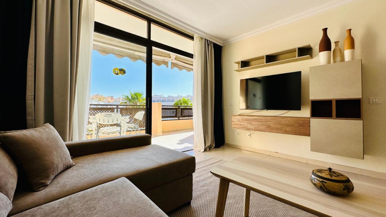 Sunset Apart, Large Terrace, Pool, Best Location! Пуэрто-де-Сантьяго Экстерьер фото