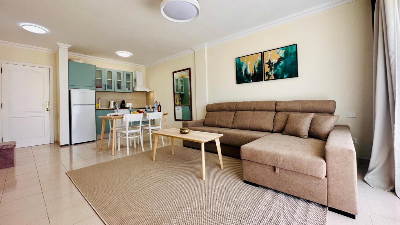 Sunset Apart, Large Terrace, Pool, Best Location! Пуэрто-де-Сантьяго Экстерьер фото